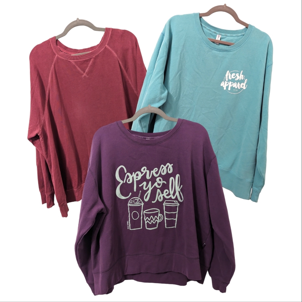 Bundle of Sweatshirts 2X
